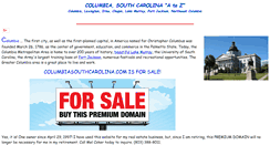 Desktop Screenshot of columbiasouthcarolina.com